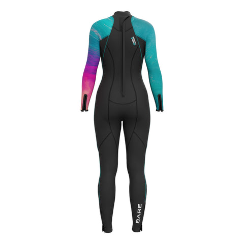 Bare 5mm Nixie Ultra 2.0 Women's Full Wetsuit Gradient