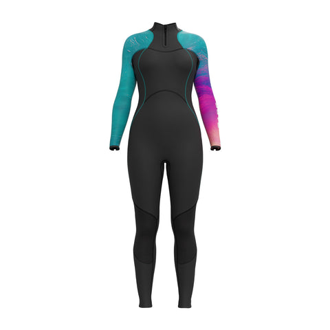 Bare 5mm Nixie Ultra 2.0 Women's Full Wetsuit Gradient