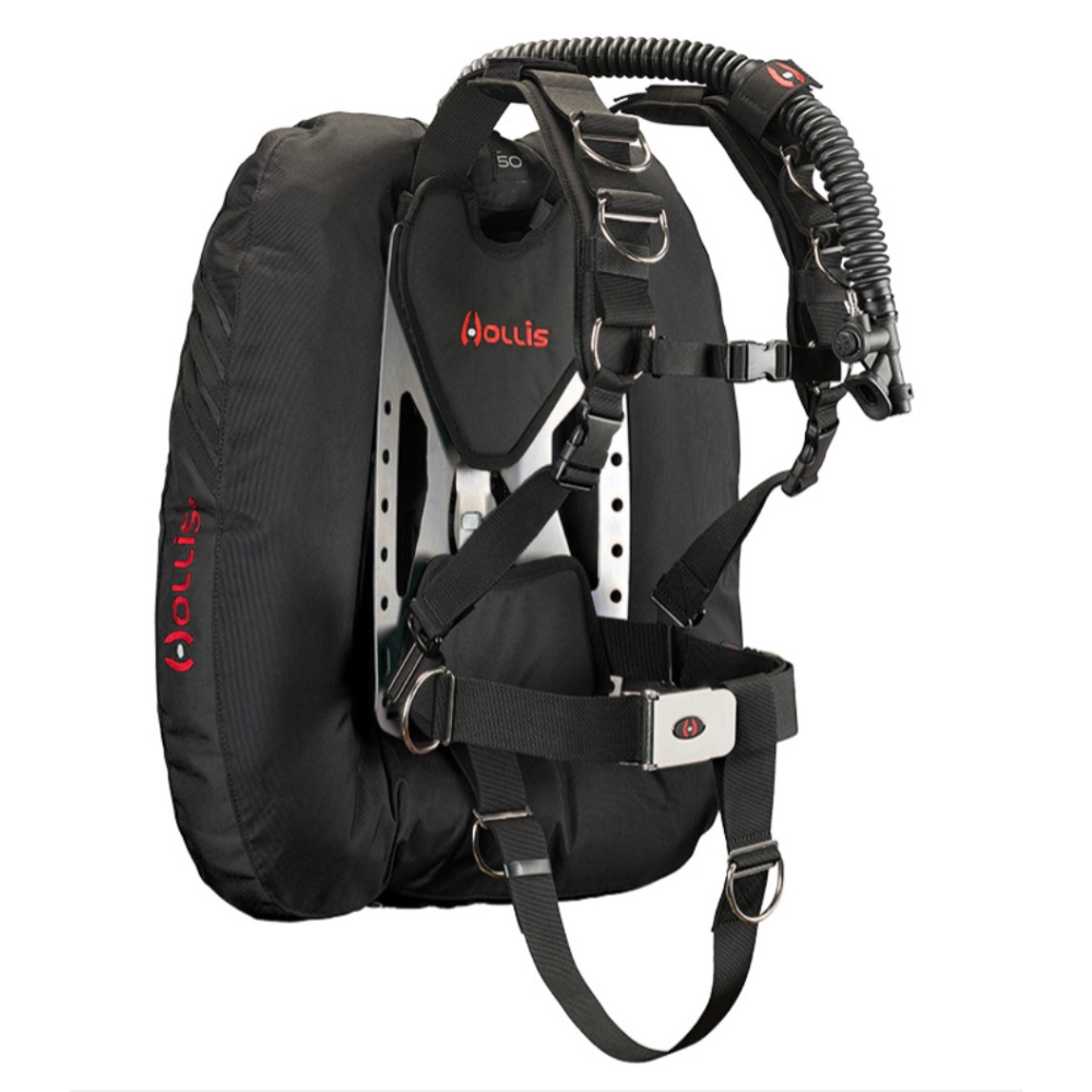 Hollis Crib Custom BCD Double Tank DT 45 Lb Dual With Elite 2 Harness | Diving Sports Canada | Vancouver