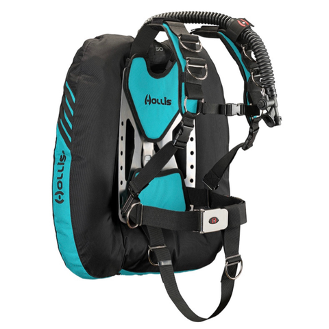 Hollis Crib Custom BCD Double Tank DT 45 Lb Dual With Elite 2 Harness | Diving Sports Canada | Vancouver