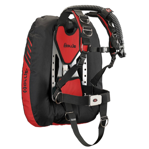 Hollis Crib Custom BCD Double Tank DT 45 Lb Dual With Elite 2 Harness | Diving Sports Canada | Vancouver