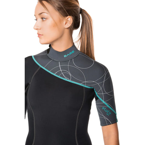 Bare Elate 2mm Women's Shorty Wetsuit Package