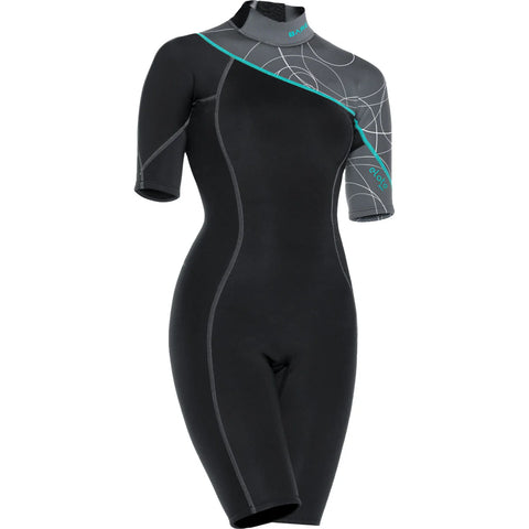 Bare Elate 2mm Women's Shorty Wetsuit Package