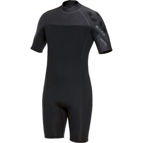 Bare Revel 2mm Men's Shorty Wetsuit Package