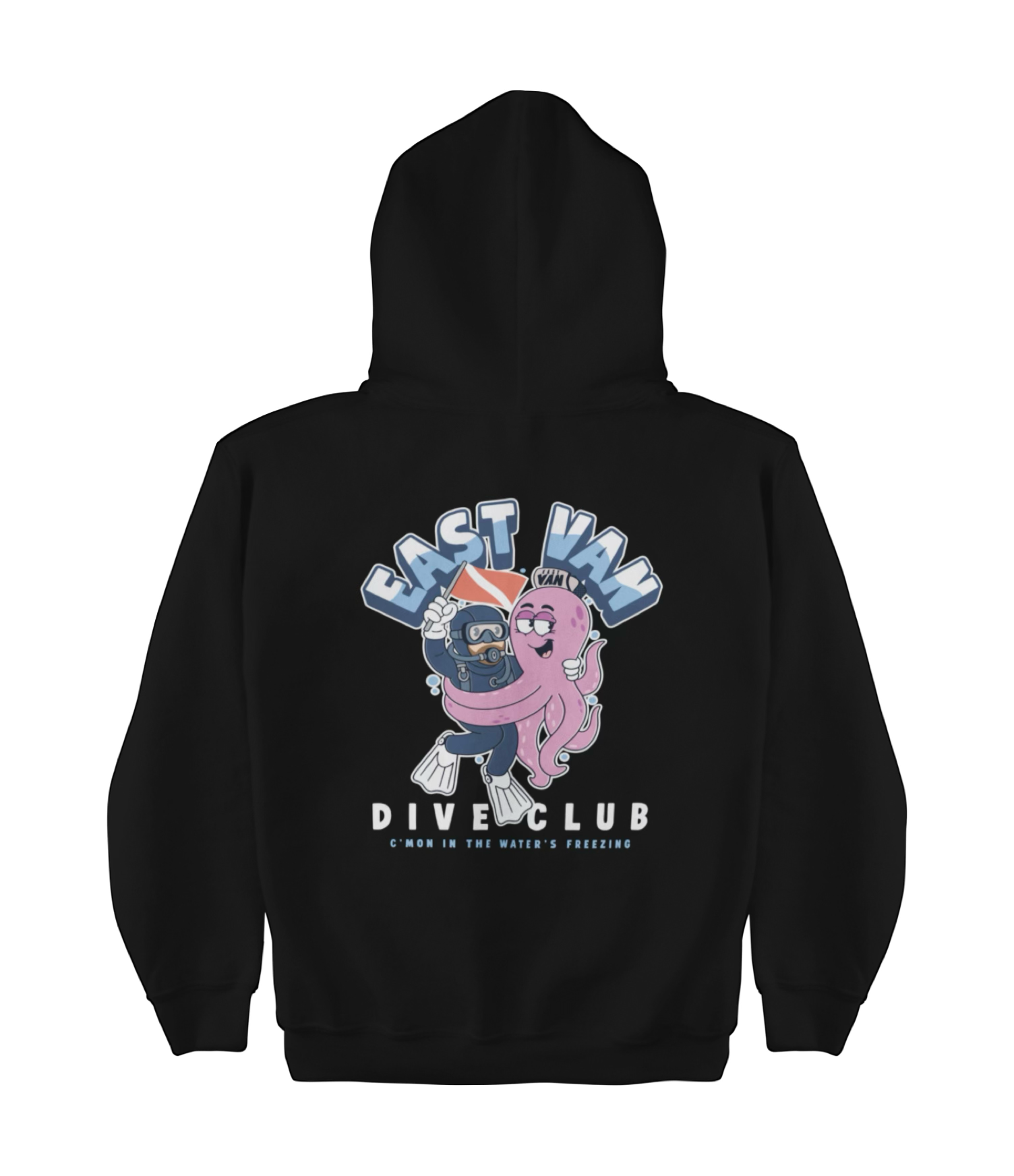 East Van Dive Club Hoodie | Diving Sports Canada | Vancouver