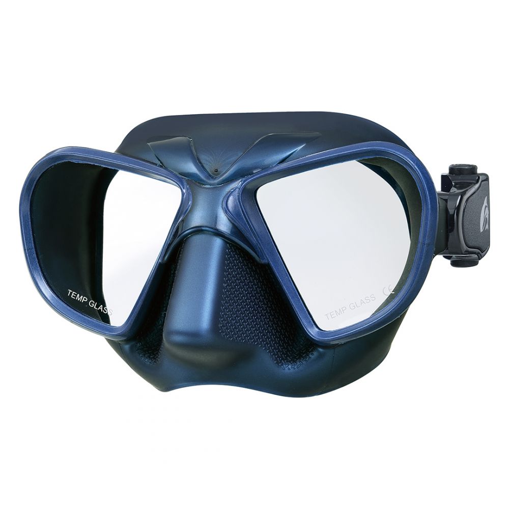 Problue Schooner Frameless Dive Mask Navy Blue