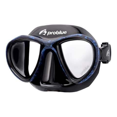 Problue Ghost Dive Mask Camo Blue
