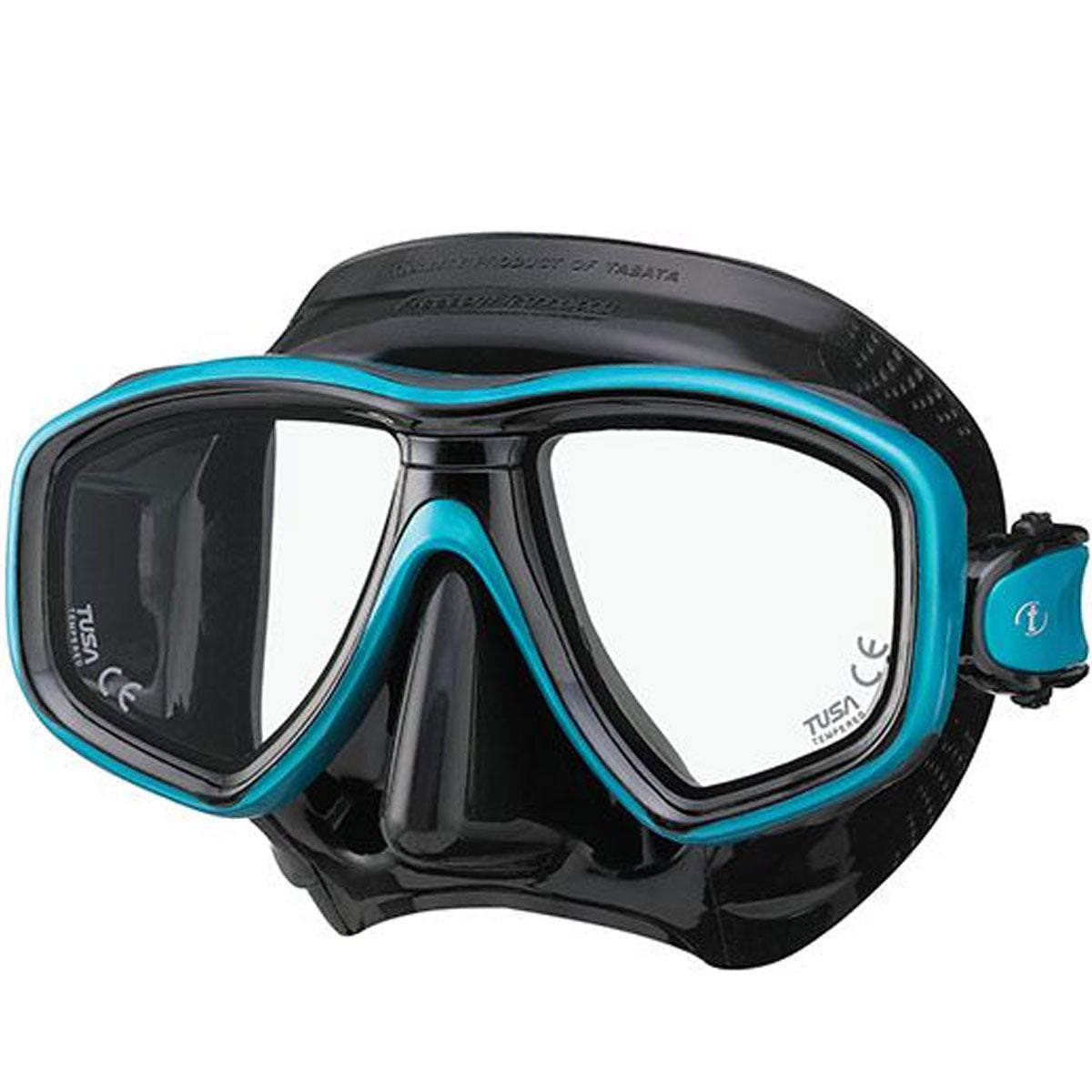 Tusa Ceos Dive Mask Black/Ocean Green