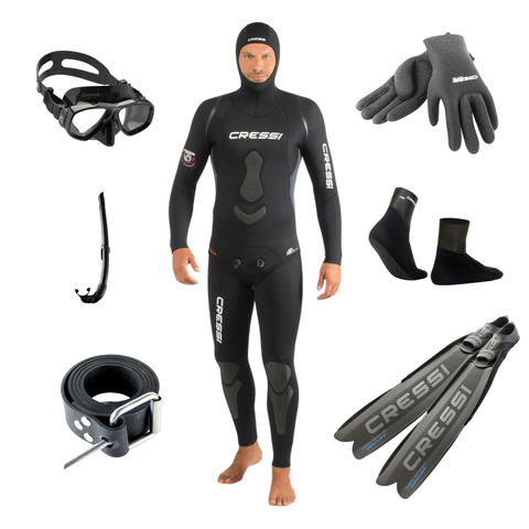 Cressi 7mm Start Up Freediving Unisex Package | Diving Sports Canada | Vancouver
