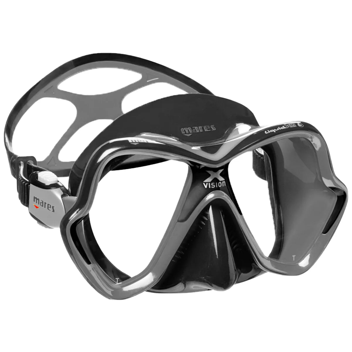 Mares X-Vision Ultra LS Black/Grey Dive Mask | Diving Sports Canada | Vancouver