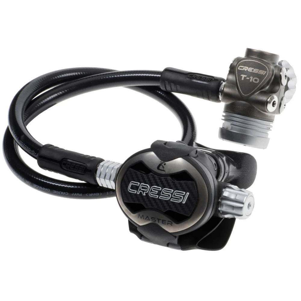 Cressi T10-SC PVD / Master Regulator | Diving Sports Canada | Vancouver